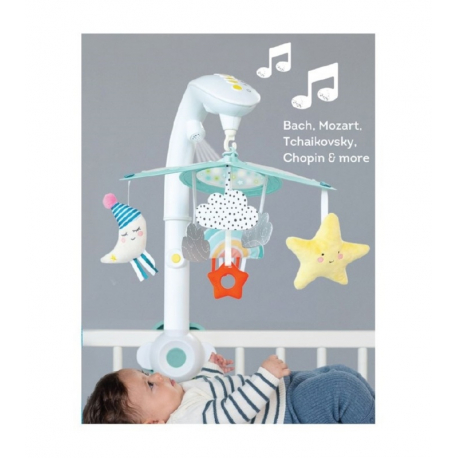 Μουσικό περιστρεφόμενο κρεβατιού Taf toys Sweet Dreams Mini Moon