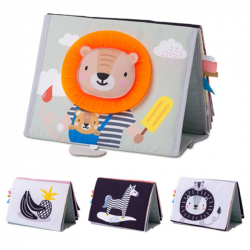 Μαλακό βιβλίο δραστηριοτήτων Taf toys Savannah Adventures Tummy-time Book