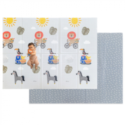 Αφρώδες χαλάκι διπλής όψης Taf toys Savannah Adventures Super-Size Foam Playmat