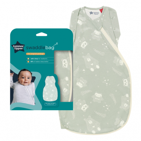 Υπνόσακος Tommee Tippee Swaddlebag 1.0 tog Woodland Gro Friends 0-3 μηνών