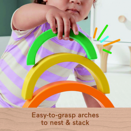 Ξύλινο ουράνιο τόξο Fisher-Price®