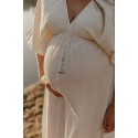 Μενταγιόν εγκυμοσύνης με χαλαρωτικό ήχο Proud MaMa Bola Olivia Silver Κρύσταλλος