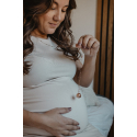 Μενταγιόν εγκυμοσύνης με χαλαρωτικό ήχο Proud MaMa Bola Olivia Pink Χαλαζίας