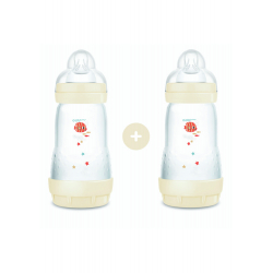 Μπιμπερό MAM Easy Start™ Anti-Colic 260 ml, σετ των 2