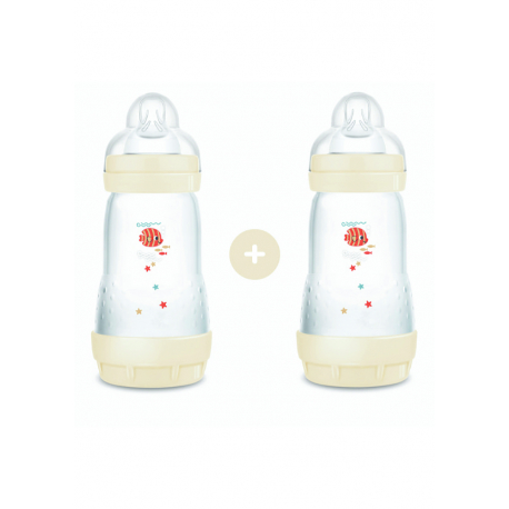 Μπιμπερό MAM Easy Start™ Anti-Colic 260 ml, σετ των 2