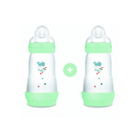 Μπιμπερό MAM Easy Start™ Anti-Colic 260 ml, σετ των 2