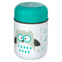 Θερμός φαγητού με κουτάλι BBluv® Food Aqua 300ml
