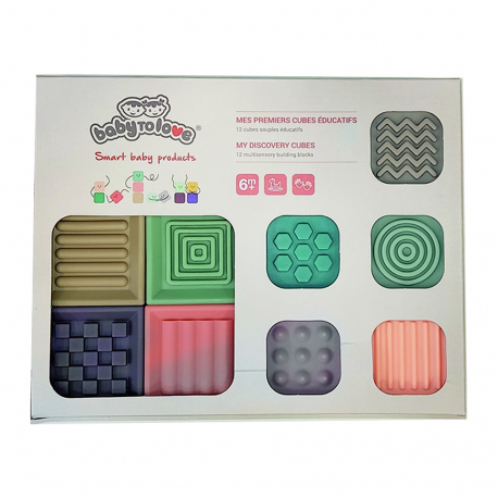 Εκπαιδευτικοί 3D κύβοι BabyToLove®