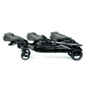 Καρότσι τριδύμων Peg Perego Triplette Piroet Titania - City Grey