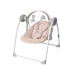 Ηλεκτρική κούνια - ριλάξ Lorelli® Portofino Beige Dots
