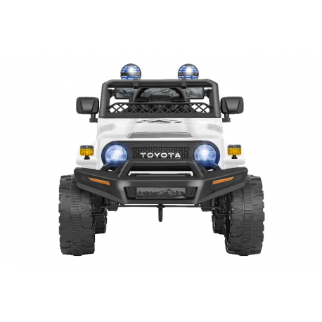 Ηλεκτροκίνητο τζιπ e-Spidko Toyota FJ Cruiser 12V Λευκό