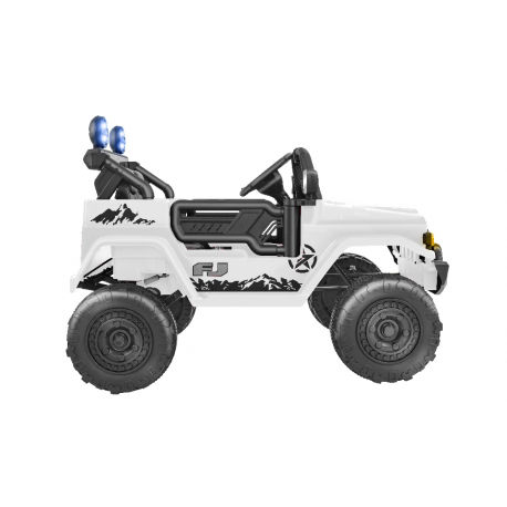 Ηλεκτροκίνητο τζιπ e-Spidko Toyota FJ Cruiser 12V Λευκό