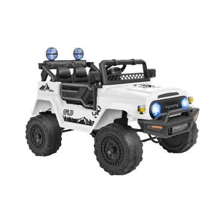 Ηλεκτροκίνητο τζιπ e-Spidko Toyota FJ Cruiser 12V Λευκό