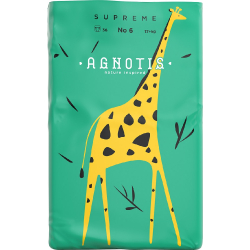 Βρεφικές πάνες Agnotis Supreme No6 (17+ kg) 36 τεμάχια