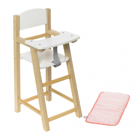 Ξύλινο κάθισμα φαγητού για κούκλα Oxybul iMAGibul