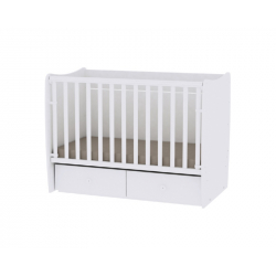 Βρεφικό κρεβάτι LoreLLi® Matrix New White