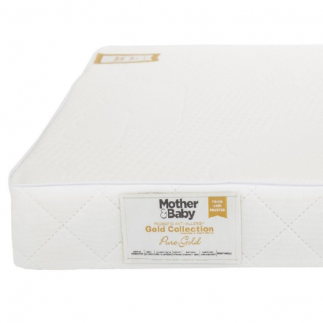 Στρώμα CuddleCo® Mother&amp;Baby Pure Gold Anti-Allergy Coir Pocket Sprung 70x140cm