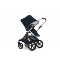 Καρότσι και port-bebe Bugaboo Fox Classic Aluminum - Dark Navy