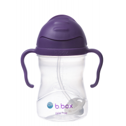 Εκπαιδευτικό κύπελλο B.box με καλαμάκι Sippy Cup Grape 240ml