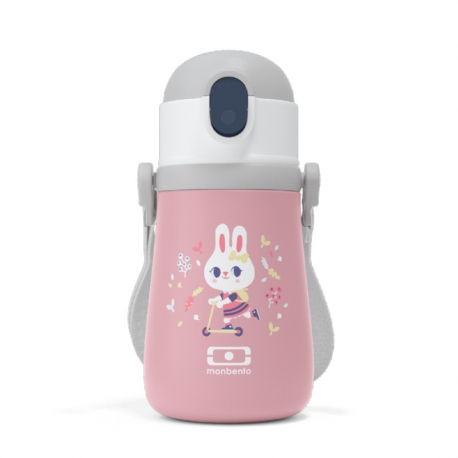 Παγούρι Monbento 360 ml Stram Pink Bunny