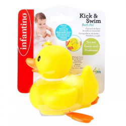 Κουρδιστό παπάκι μπάνιου Infantino® Kick & Swim Bath Pal Duck