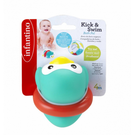 Κουρδιστός πιγκουΐνος μπάνιου Infantino® Kick &amp; Swim Bath Pal Penguin