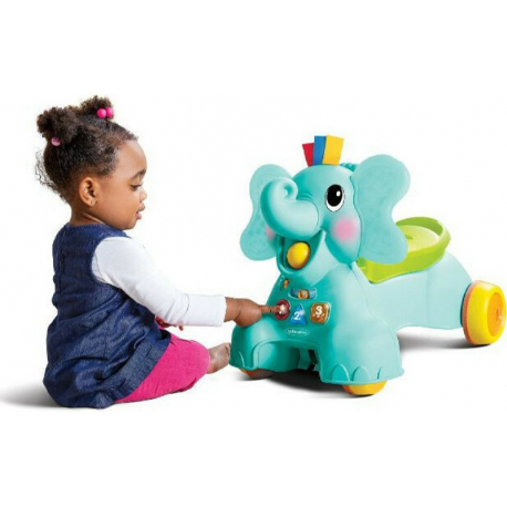 Περπατούρα δραστηριοτήτων Infantino® 3-in-1 Sit, Walk &amp; Ride Elephant
