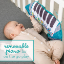 Υφασμάτινο πιανάκι με μαξιλάρι Infantino® Grow-With-Me 3-in-1 Tummy Time Piano