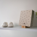 Μεταλλικό κουτί για αποτύπωμα μωρού PETIT ARTICHAUT Pretty Hearts