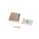 Ξύλινη κορνίζα για αποτύπωμα μωρού PETIT ARTICHAUT Print Box Rainbow