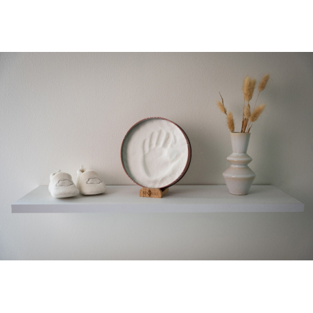 Μεταλλικό κουτί για αποτύπωμα μωρού PETIT ARTICHAUT Rainbow Terracotta