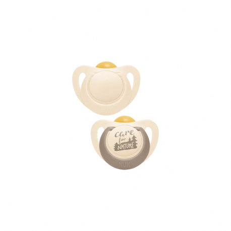 Πιπίλες Nuk® for Nature™ μέγεθος 2 (6-18M) με θήκη σετ των 2