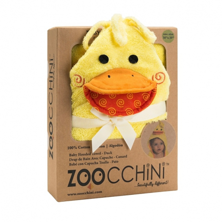 Βρεφική κάπα - μπουρνούζι Zoocchini™ Puddles the Duck 0-18 μηνών