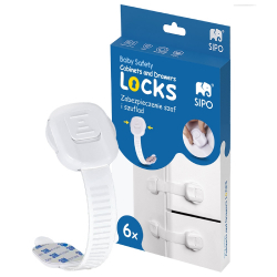 SIPO ρυθμιζόμενη πολυκλειδαριά ασφαλείας On/Off σετ των 6