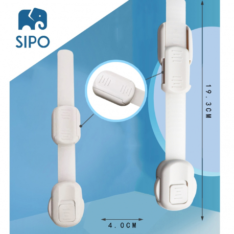 SIPO ρυθμιζόμενη πολυκλειδαριά ασφαλείας On/Off σετ των 6