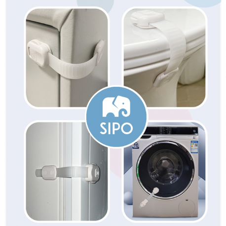 SIPO ρυθμιζόμενη πολυκλειδαριά ασφαλείας On/Off σετ των 6