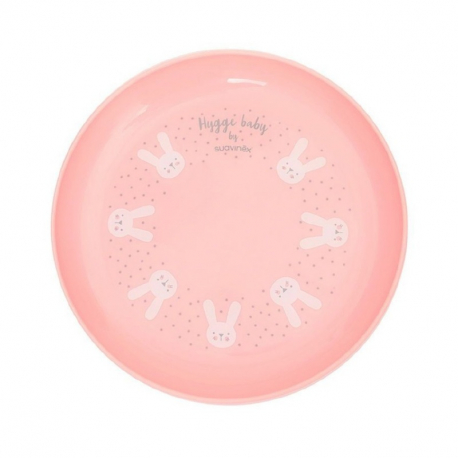 Σετ φαγητού Suavinex 5 τεμαχίων Hygge Baby Pink