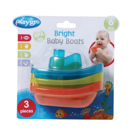 Καραβάκια μπάνιου Playgro™ Bright Baby Boats