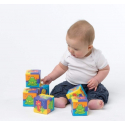 Μαλακοί κύβοι μπάνιου Playgro™ Soft Blocks σετ των 6