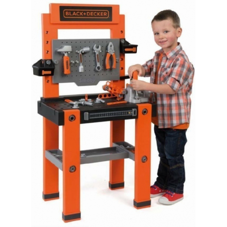 Πάγκος εργαλείων Smoby Black + Decker Bricolo One