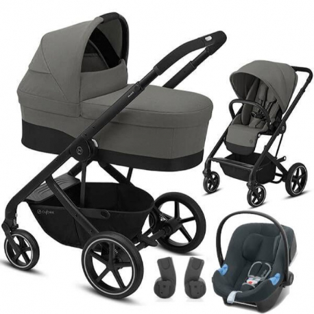 Σύστημα μεταφοράς Cybex Gold Balios S Lux 3in1 Black - Soho Grey