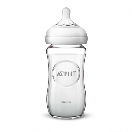 Philips-Avent μπιμπερό Natural 240 ml 0-6m (1τμχ)