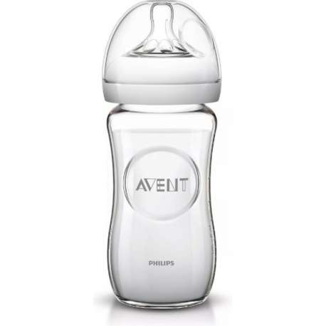 Philips-Avent μπιμπερό Natural 240 ml 0-6m (1τμχ)