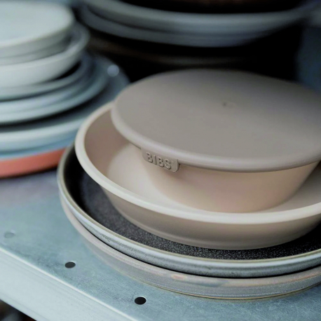 Σετ πιάτο και μπολ φαγητού Bibs® Blush