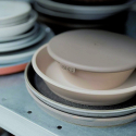 Σετ πιάτο και μπολ φαγητού Bibs® Blush
