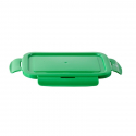 Benetton γυάλινο δοχείο φαγητού 840 ml Rainbow Green
