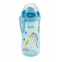 NUK® παγουράκι με μαλακό καλαμάκι Flexi Cup 300 ml 12Μ+