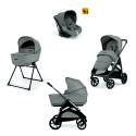 Σύστημα Inglesina Aptica Darwin System Quattro Platinum Grey - Litio Black