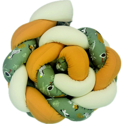 Πάντα πλεξούδα Baby Star Kenya Κάραμελ-Εκρού