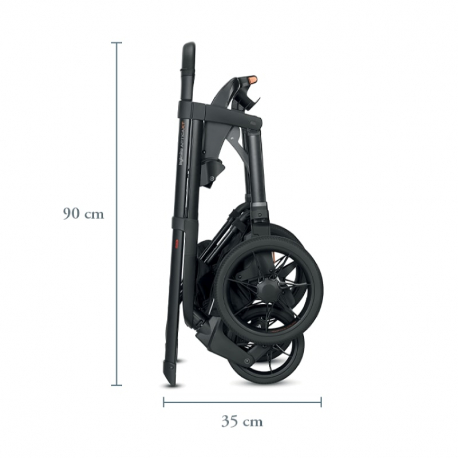 Βάση καρότσιου Inglesina Aptica XT Chassis Black